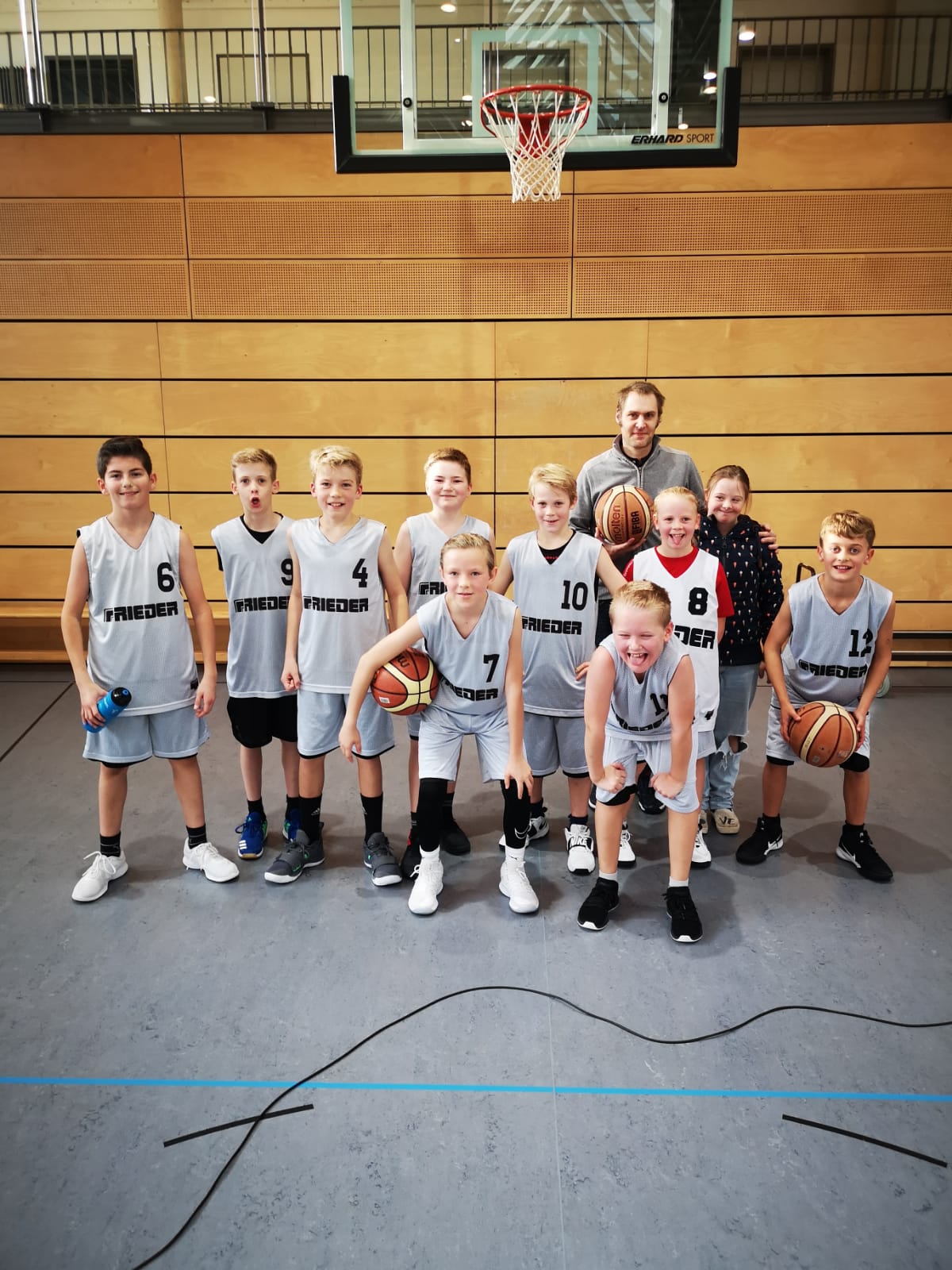 Mannschaftsfoto U12 mixed 2019/20